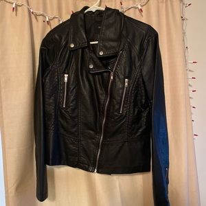 Pleather jacket